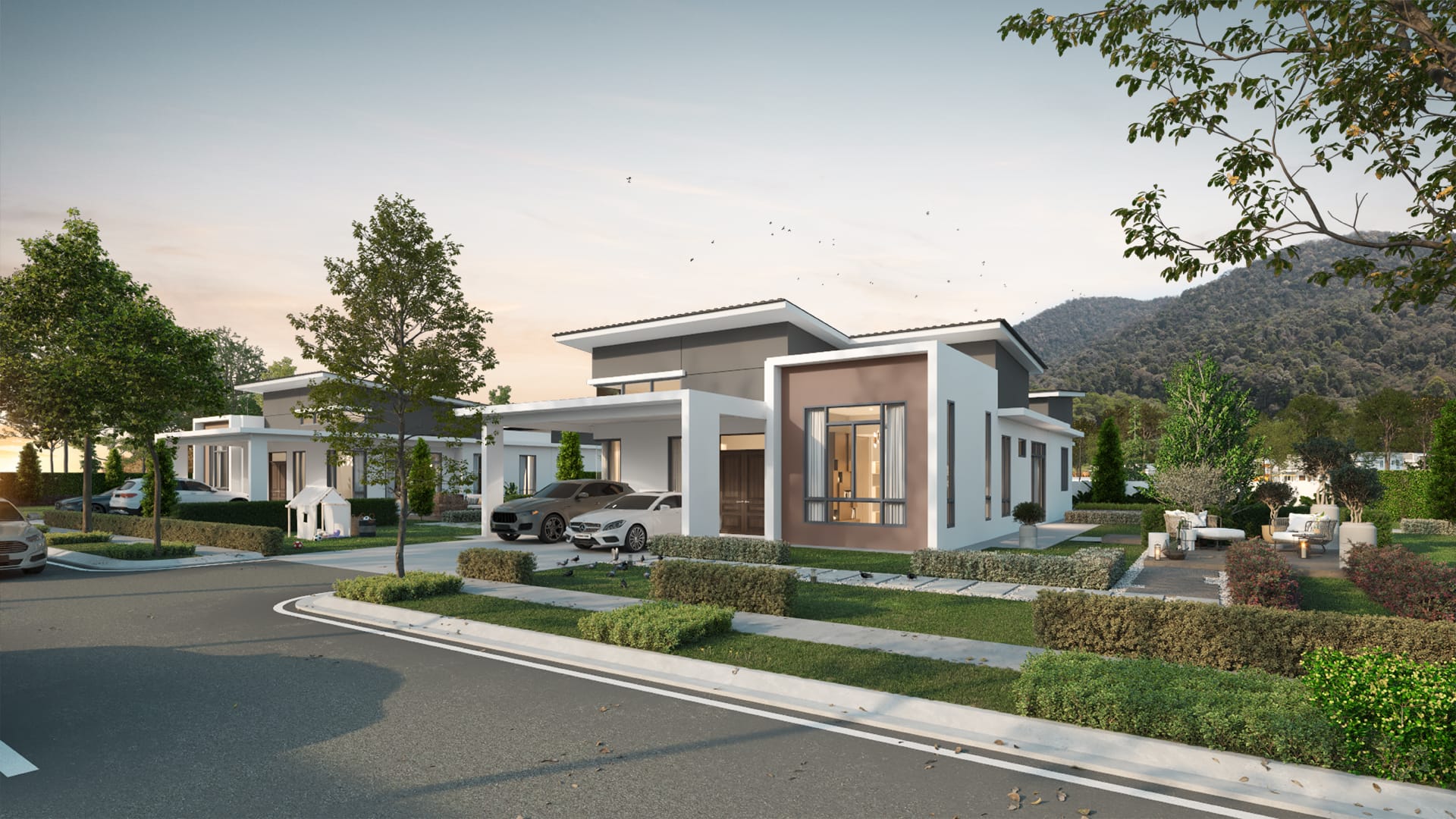 jual rumah Parit Sulong